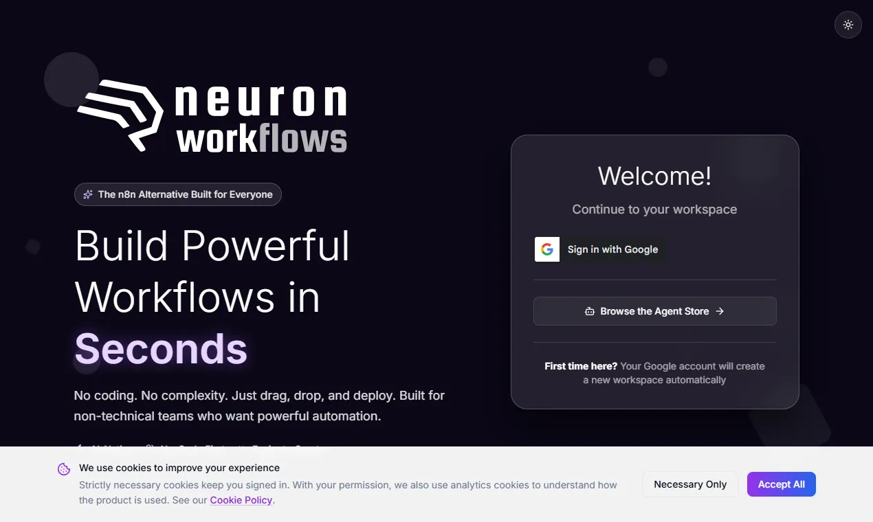 The GoNeuron homepage
